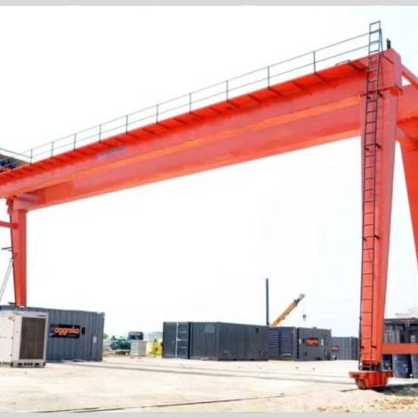 Double Girder Gantry Crane _ Goliath Crane
